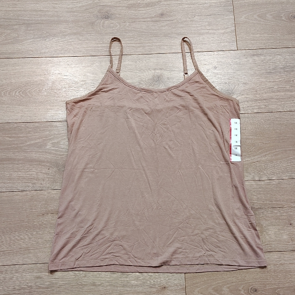 Women’s Lightweight Spaghetti Strap Tank - Dusty Rose